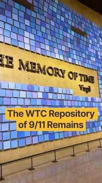 The WTC Repository for 9/11 Remains #nyc #didyouknow #history #museum #worldtradecenter #911memorial