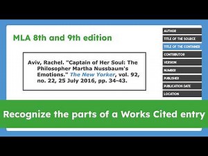 MLA Works Cited: Every Part You Need to Know