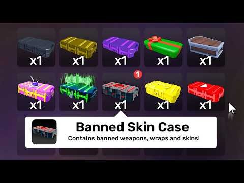 I Got Every Skin Case in Rivals!