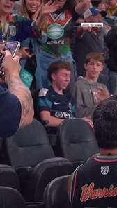 94K views · 959 reactions | James Fisher-Harris' Warriors debut didn't go as planned - but his auntie was left shocked by a mid-match proposal in the Allegiant Stadium stands.  bit.ly/4boOxDu | CODE NRL | Facebook