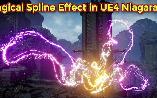 【UE4 Niagara特效教程】基础教程