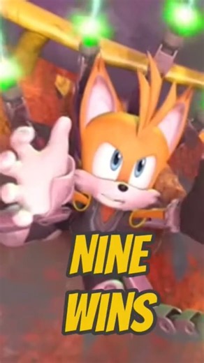 Nine VS mangey sails tails for #lifeisbutadream |sonic prime