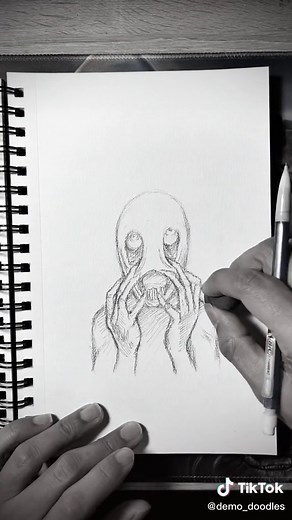 Disturbing Rusty Spoons Drawings | Ink Illustration Art