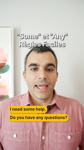 Savez-vous utiliser Some et Any en anglais sans faire de fautes ? Dans ce cours, découvrez la différence entre ces 2 mots à l’aide de 2 exemples faciles : - I need some help. 🙏🏼 - Do you have any questions? 🤔 💫 Pour apprendre à parler anglais avec pédagogie, accompagnement et plaisir, suivez-nous sur :⁠ ⁠ 🌐 Ispeakspokespoken.com⁠ ▶️ YouTube⁠ ⁠ #ispeakspokespoken #anglais #parleranglais #speakenglish #anglaisfrance #anglaisfacile #apprendreanglais #learnenglish #english | Ispeakspokespoken