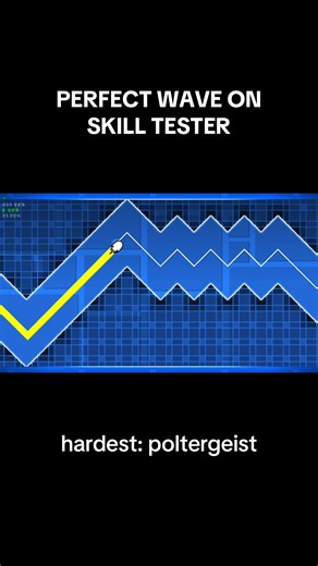 got perfect wave on skill tester ngl didnt take too long. my hardest is POLTERgeist #fyp #gd #zoink #doggiegd #viral