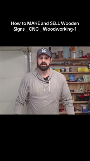 How to MAKE and SELL Wooden Signs _ CNC _ Woodworking-1