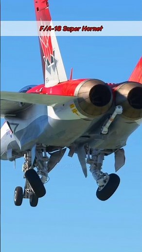 F/A-18 Super Hornet Gear Retraction | Jaw-Dropping Jet Action