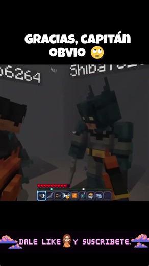 Gracias, capitán obvio 🙄 #shorts #minecraft #gaming #minecraftshorts #funny
