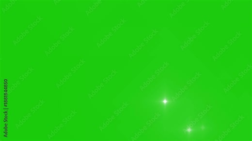 Camera flashes of photographers on green screen background. The concept of popularity public life fame. Random bright blinking lights. Bright flashes for overlay- Flashing lens flare animation.