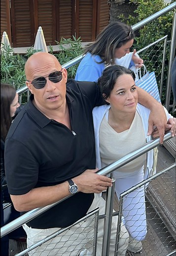 Vin Diesel et Michelle Rodriguez célèbrent 25 ans de Fast & Furious à Cannes