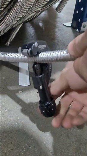 스텐주름관 절단
