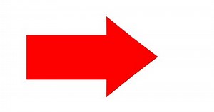 red arrow move to forward or right direction 4k footage clip