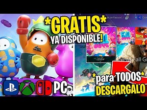 *YA DISPONIBLE* A QUÉ HORA SALE FALL GUYS GRATIS 😱🎁 COMO DESCARGAR FALL GUYS 🔥 XBOX, PS4 y NINTENDO