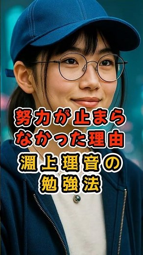 努力が止まらなかった理由｜淵上理音の勉強法