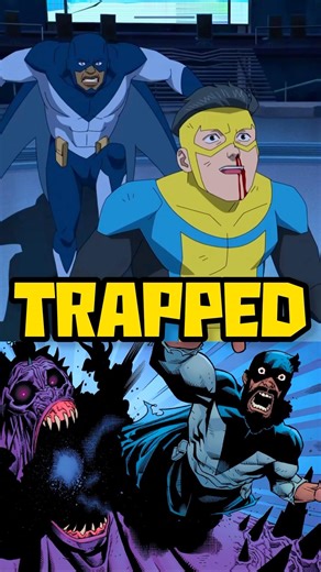 Darkwing Gets TRAPPED In The Shadowverse | Invincible Season 4 #invincible #comics #shorts