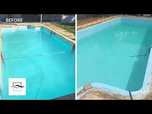 Fiberglass Pool Resurface - Pool Blue, Dianella WA