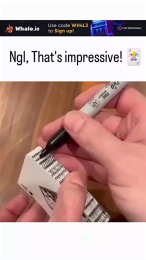 Innovate.oi on Instagram: "The X post shares a reversed video clip of Paul Gertner's 2015 card trick "Unshuffled," where a deck appears to self-organise from chaos into the word "UNSHUFFLED" etched across its edges using a marker. The illusion works by pre-writing the message on a fresh deck's backs before shuffling; reversing the footage creates the "unshuffling" effect, a technique Gertner has scaled up for stage shows, including on Penn & Teller. Garnering 153,000 views and 25 replies, the po