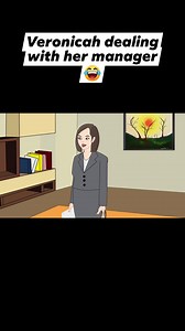 Veronica dealing with her manager 🤣 #workplace #animation #office #viralreelsシ #funny #likeforlikes #FacebookPage #southafrican #fypシ゚ | Kalvin Monageng