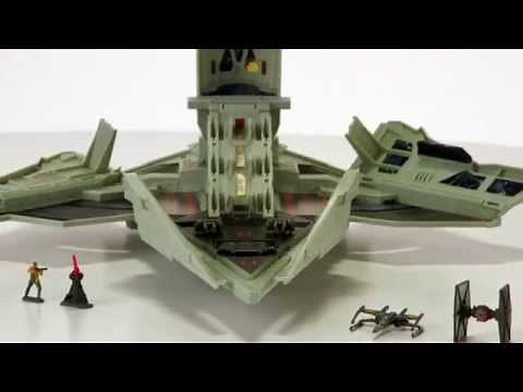 Star Wars Episode VII - Micro Machines First Order Star Destroyer Playset Product Demo