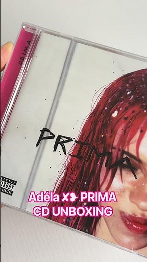 Adéla ✘❥ PRIMA CD unboxing #shorts