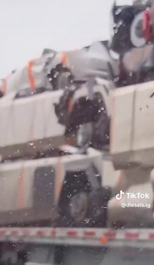 Crushed Teslas: A Truck Load of Scrap Cars