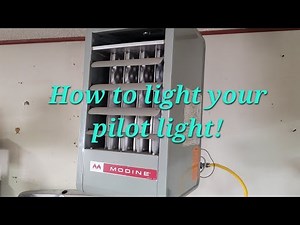 How to light your pilot light on your gas heater and wire up a thermostat!
