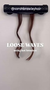 Keep watching to learn how to create waves using the ghd rise and glide hot brush. 🖤 Shop them here: https://bit.ly/4i789yr | ghd