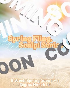 That Sunshine, Springtime, Summer Vibe!! BRING IT ON! ☀️🕶️🏝️ We have something super exciting to get you sculpting with the seasons! Our first ever, Spring Fling- Sculpt Series, begins March 1st! Details and Spring Sales are dropping tomorrow! 😎 | Body Sculpt Barre Studio