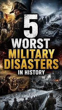5 Worst Military Disasters in History ⚔️ #history