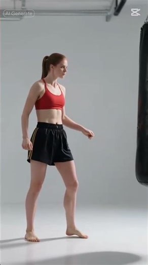 Ai female kickboxing