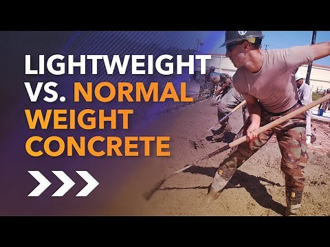 Differences Between Lightweight Concrete and Normal Weight Concrete