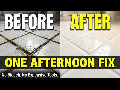 How To Clean Disgusting Grout Lines And Reseal Them In One Afternoon (The Right Way)
