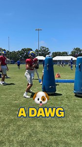 A (Georgia) dawg. 🐶 | Los Angeles Rams