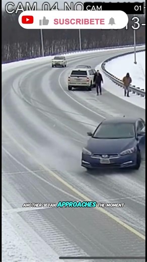 The Most Intense: ⚠️ Black Ice Nightmare: No Control on the Off-Ramp