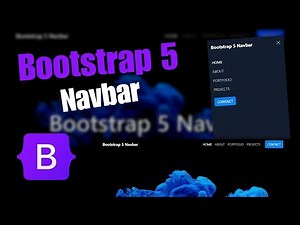 Bootstrap Navbar | Mobile Sidebar Menu using Bootstrap 5