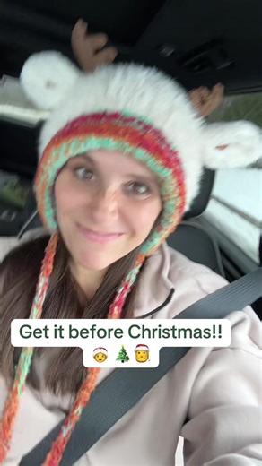 Adorable antler stocking cap! #beanie #hat #momsoftiktok #cute #christmas