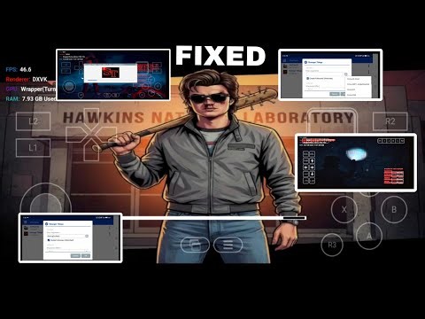 How To Fix Unity Games Error Not Working Winlator Emulator Android Stranger Things Gameplay Solution
