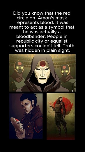 Amon's biggest secret was right on his face #avatar #shorts