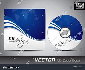 Cd Cover Presentation Design Template Copy Stock Vector (Royalty Free) 113649151 | Shutterstock