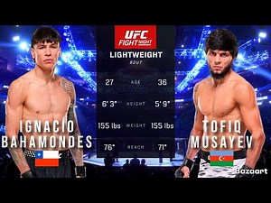 IGNACIO BAHAMONDES VS TOFIQ MUSAYEV FULL FIGHT