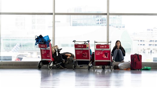 Inside Pearson airport as Air Canada prepares to ground flights while strike looms