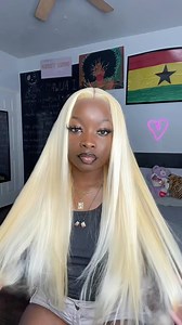 blonde wig install 👱🏿‍♀️😍 | Bene Mbroh