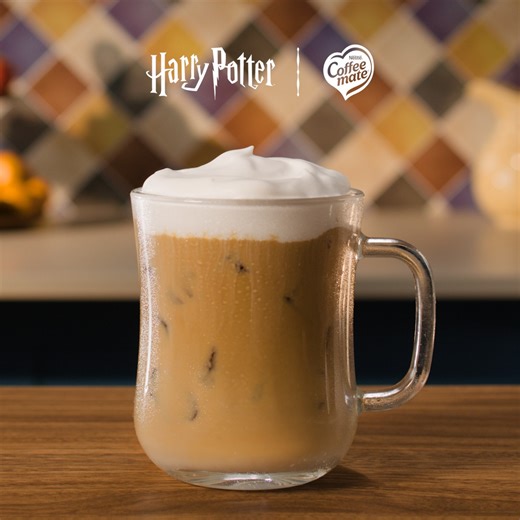 Make spellbinding coffee at home with NEW Coffee mate Harry Potter Butterbeer flavored creamers! Try them today. | Coffee mate
