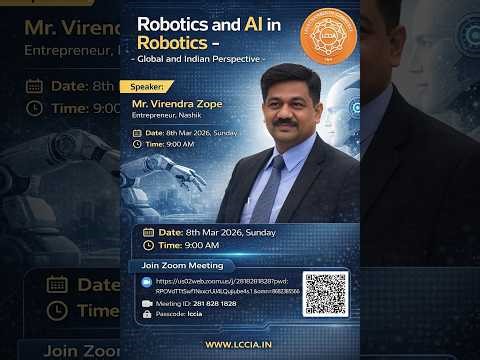 Robotics & AI in Robotics by Mr Virendra Zope .