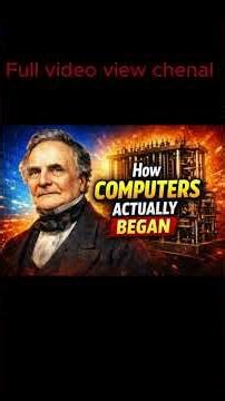 History of Charles Babbage #education #usa #ww2 #podcast #charlesbabbage