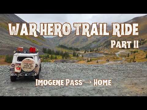 War Hero Trail Ride Pt. 2: Conquering Imogene Pass at 13,114 Feet in a Vintage Scout