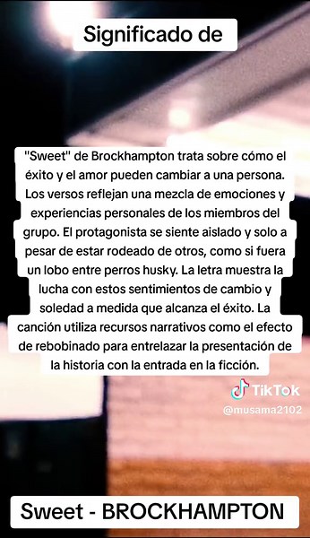 Análisis de 'Sweet' de Brockhampton: Éxito y Soledad