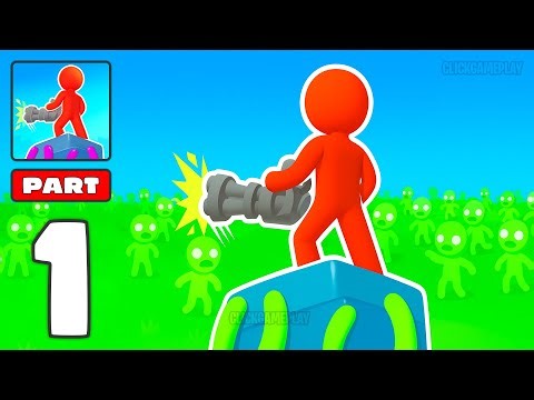 Z Bunker 3D Gameplay Walkthrough Part 1 - Tutorial Fight Zombie War Army Commander (Android,iOS)