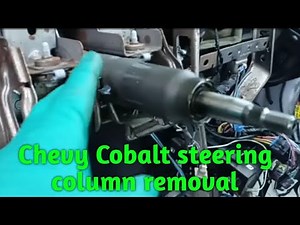 Chevy Cobalt sport steering column removal