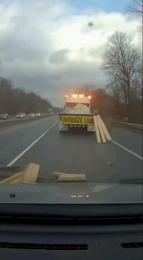 Truck Carrying Oversized Load Crashes into Bridge — Epic Transportation Fail! 🚛💥